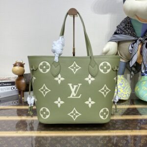 Replica Louis Vuitton Neverfull MM Green - Best Fake Designer Bags