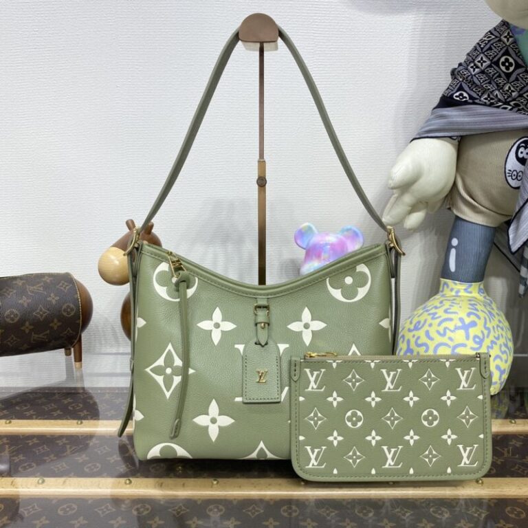 Replica Louis Vuitton Carry All Green - Best Fake Designer Bags