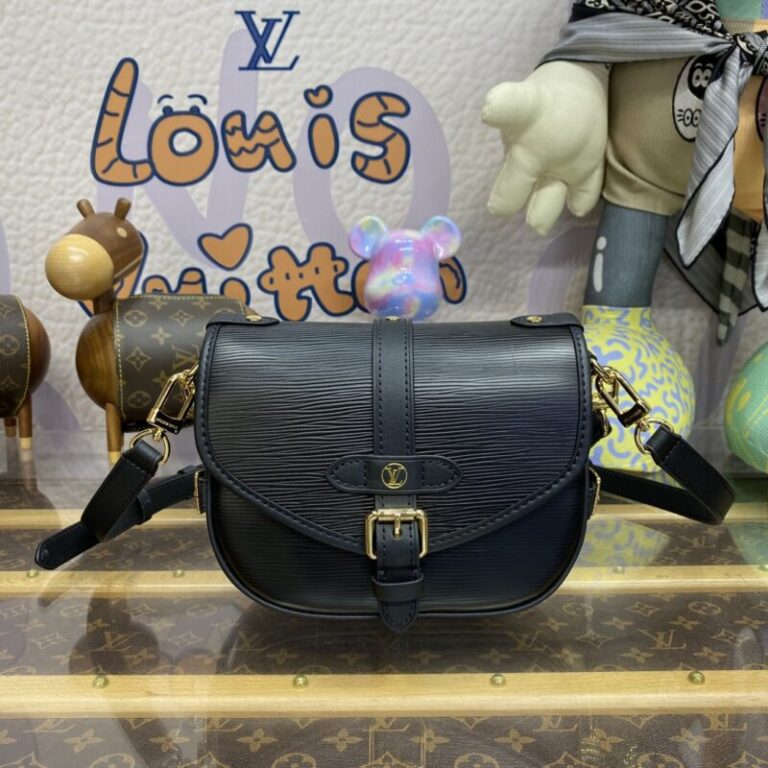 Replica Louis Vuitton Saumur Black - Best Fake Designer Bags