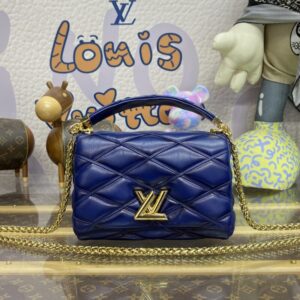 Replica Louis Vuitton Go-14 Blue - Best Fake Designer Bags