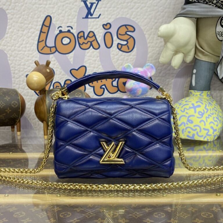 Replica Louis Vuitton Go-14 Blue - Best Fake Designer Bags