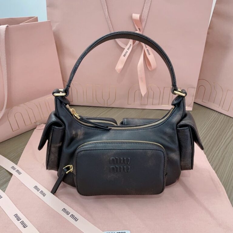 Replica Miu Miu Nappa  Pocket Bag - Best Fake Designer Bags
