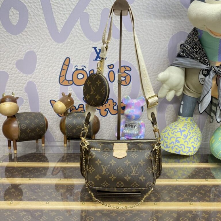 Replica Louis Vuitton Multi Pochette Triple Bag - Best Fake Designer Bags