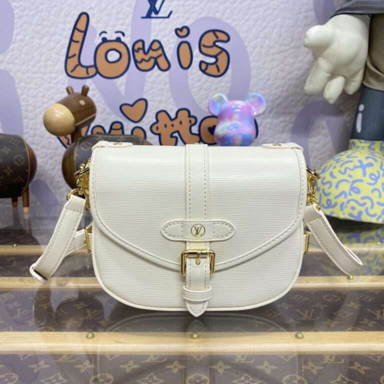 Replica Louis Vuitton Saumur White - Best Fake Designer Bags