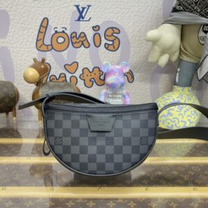 Replica Louis Vuitton Moon Crossbody Black Grid - Best Fake Designer Bags