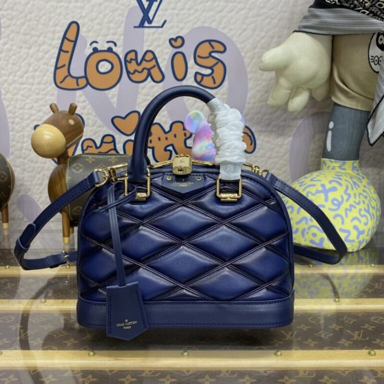 Replica Louis Vuitton Alma BB Blue - Best Fake Designer Bags