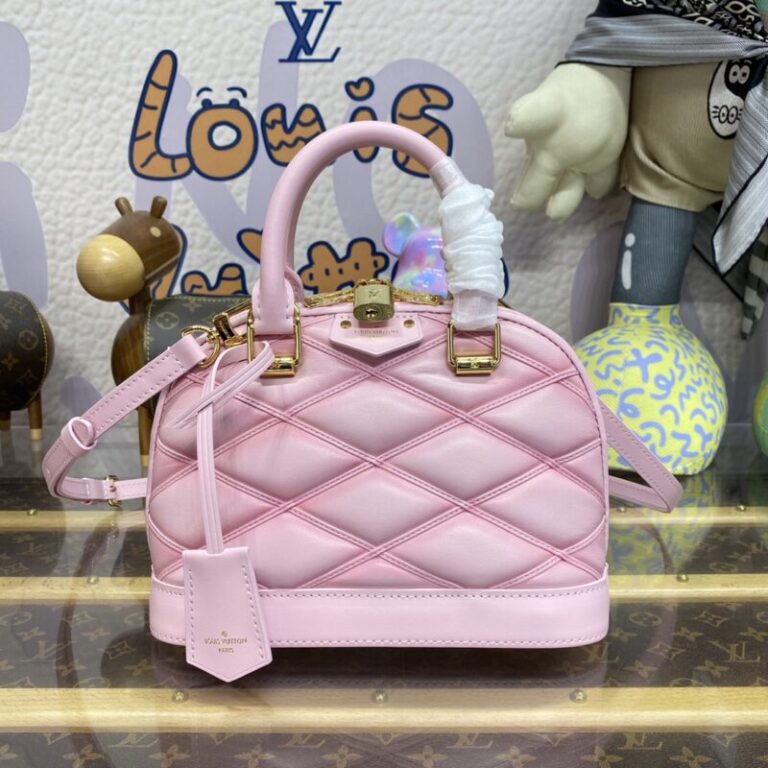 Replica Louis Vuitton Alma BB Pink - Best Fake Designer Bags
