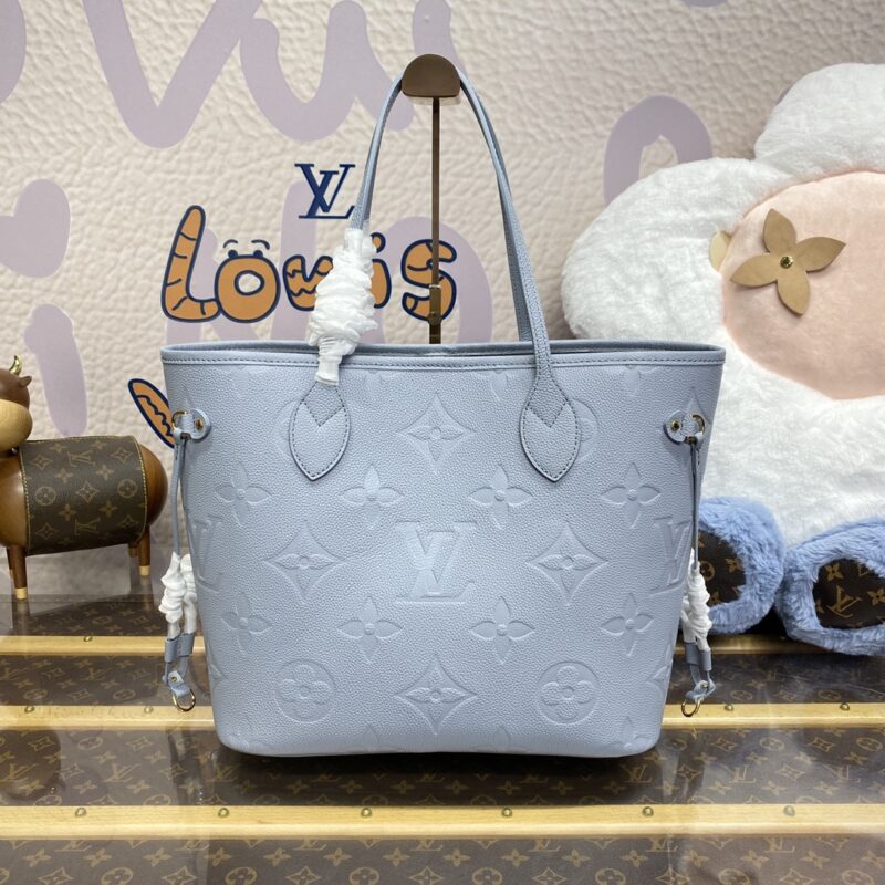 Replica Louis Vuitton Neverfull MM Sky Blue - Best Fake Designer Bags