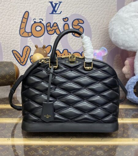 Replica Louis Vuitton Alma PM Black - Best Fake Designer Bags