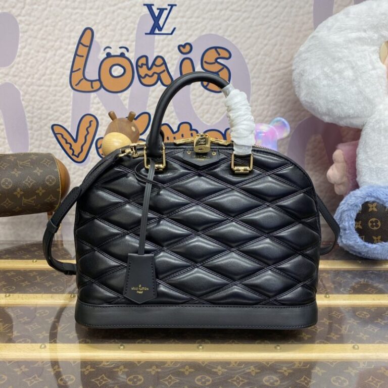 Replica Louis Vuitton Alma PM Black - Best Fake Designer Bags