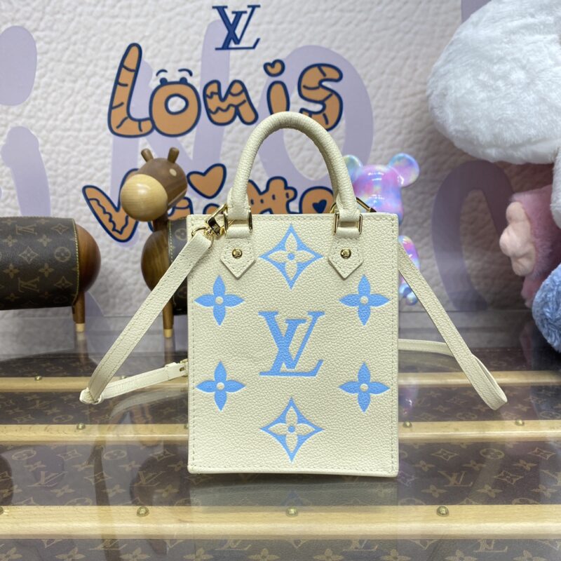 Replica Louis Vuitton Sac Plat Petit Blue - Best Fake Designer Bags