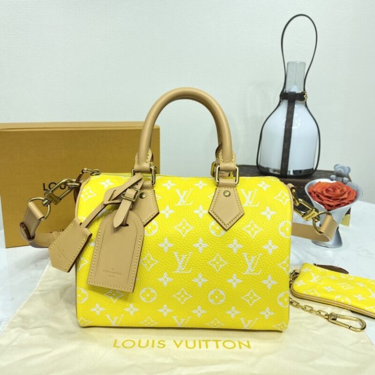 Replica Louis Vuitton Speedy P9 Bandouliere 25 Yellow - Best Fake Designer Bags