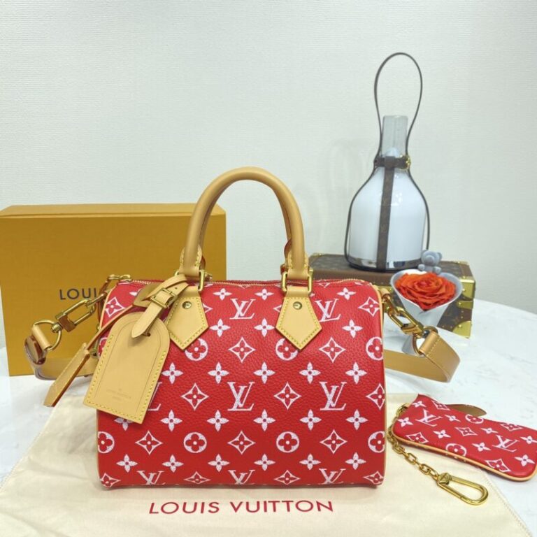Replica Louis Vuitton Speedy P9 Bandouliere 25 Red - Best Fake Designer Bags