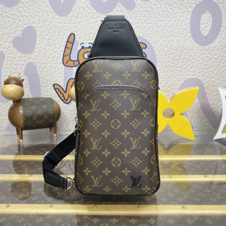 Replica Louis Vuitton Avenue Slingbag Brown - Best Fake Designer Bags