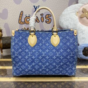 Replica LV OnTheGo Denim - Best Fake Designer Bags