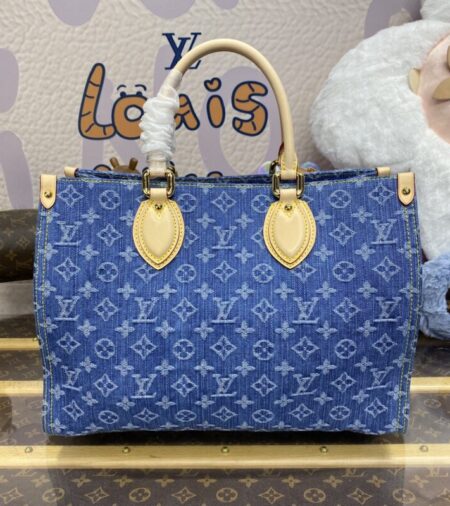 Replica LV OnTheGo Denim - Best Fake Designer Bags