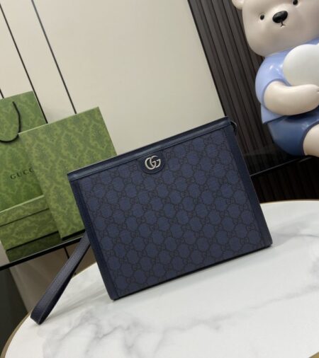 Replica Gucci  Ophidia Clutch Black - Best Fake Designer Bags