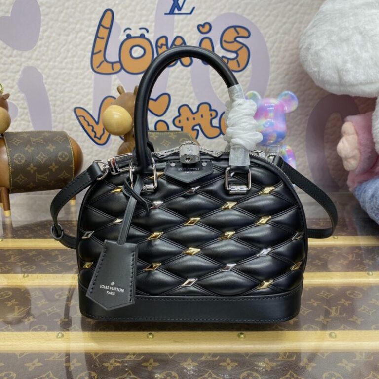Replica Louis Vuitton Alma BB Black - Best Fake Designer Bags