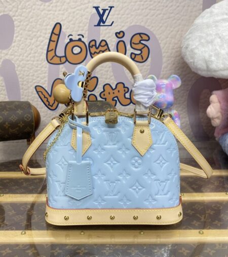 Replica Louis Vuitton Alma BB Light Blue - Best Fake Designer Bags