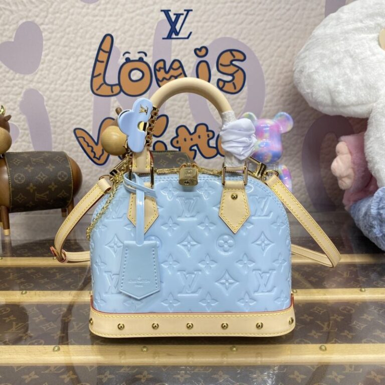Replica Louis Vuitton Alma BB Light Blue - Best Fake Designer Bags