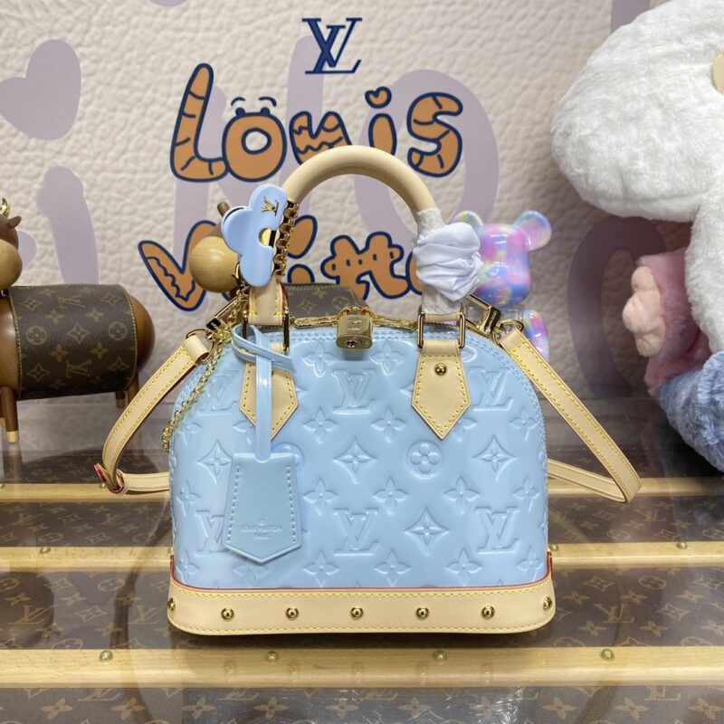 Replica Louis Vuitton Alma BB Light Blue - Best Fake Designer Bags