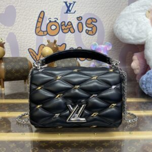 Replica Louis Vuitton Go-14 Black - Best Fake Designer Bags