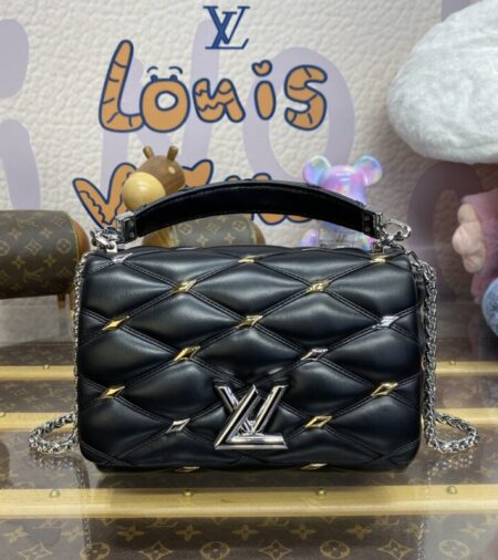 Replica Louis Vuitton Go-14 Black - Best Fake Designer Bags