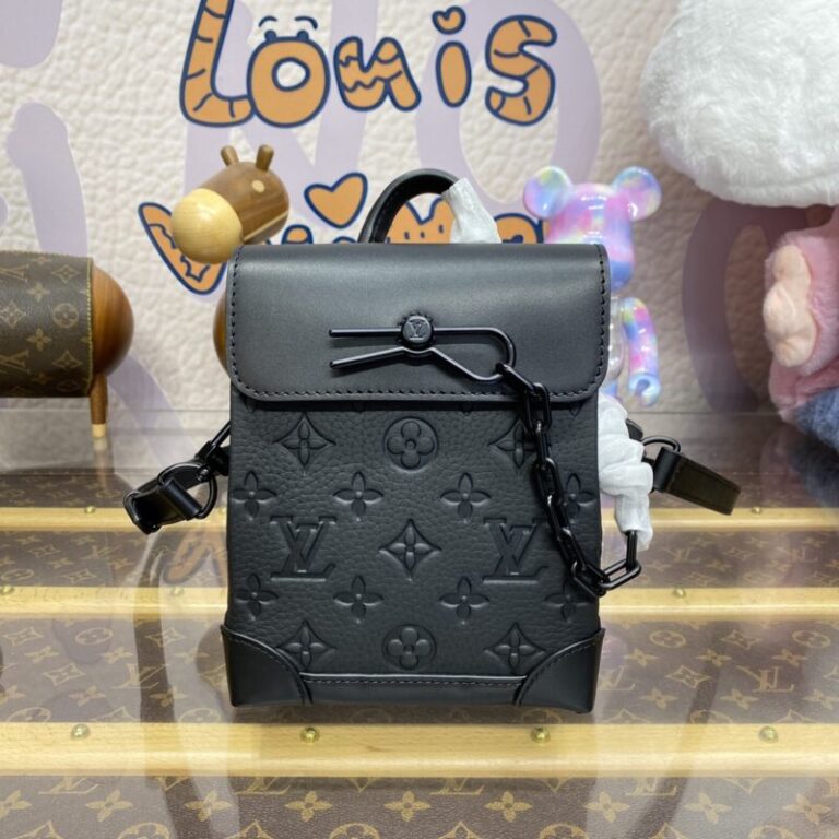 Replica Louis Vuitton Nano Steamer Black - Best Fake Designer Bags