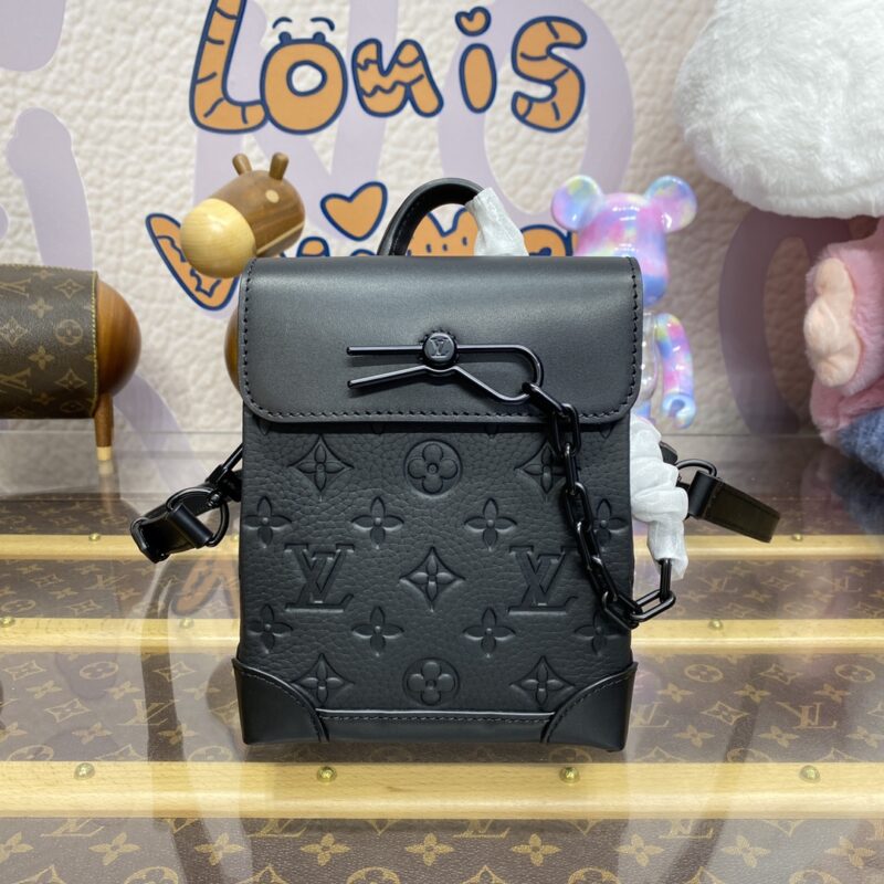 Replica Louis Vuitton Nano Steamer Black - Best Fake Designer Bags