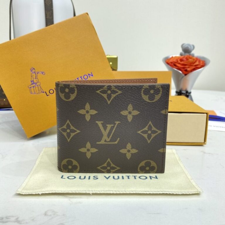 Replica Louis Vuitton Marco Wallet Brown - Best Fake Designer Bags