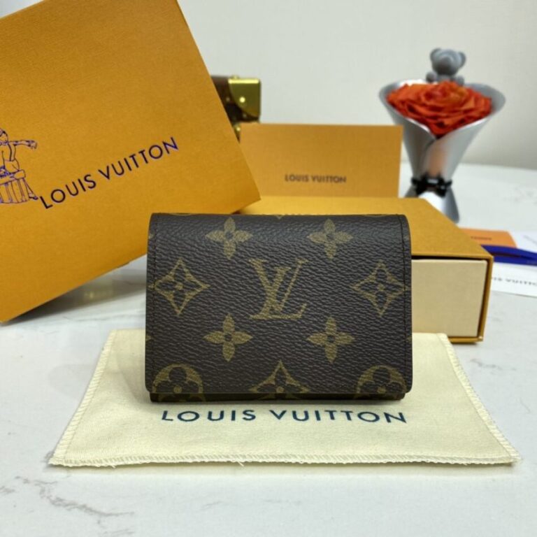 Replica Louis Vuitton Envelope Card Holder Brown - Best Fake Designer Bags