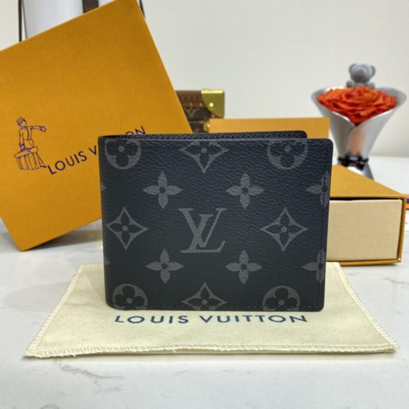 Replica Louis Vuitton Multiple Wallet Black - Best Fake Designer Bags