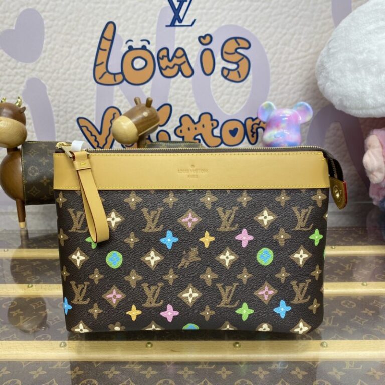 Replica Louis Vuitton Pochette Voyage Brown - Best Fake Designer Bags