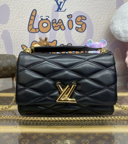 Replica Louis Vuitton Go-14 Full Black - Best Fake Designer Bags