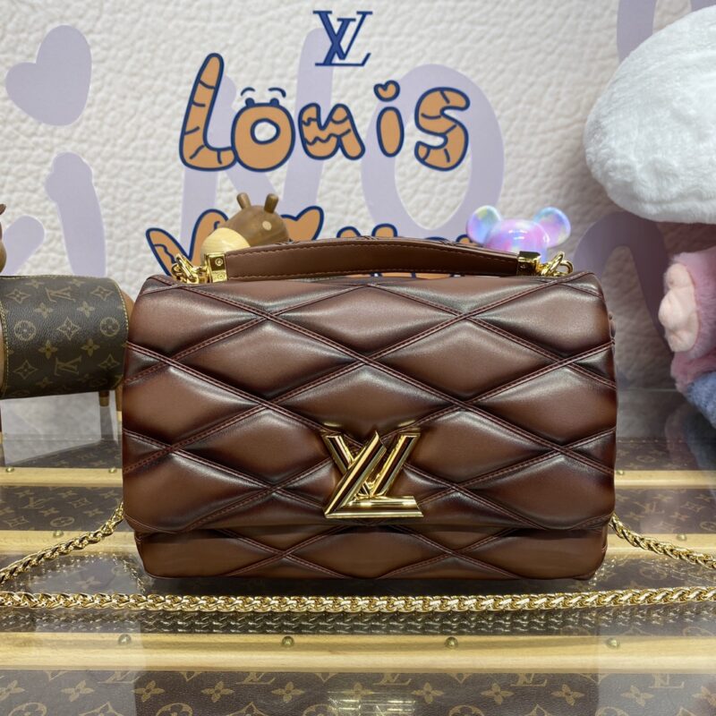 Replica Louis Vuitton Go-14 Brown - Best Fake Designer Bags