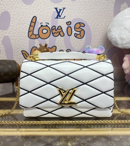 Replica Louis Vuitton Go-14-white - Best Fake Designer Bags