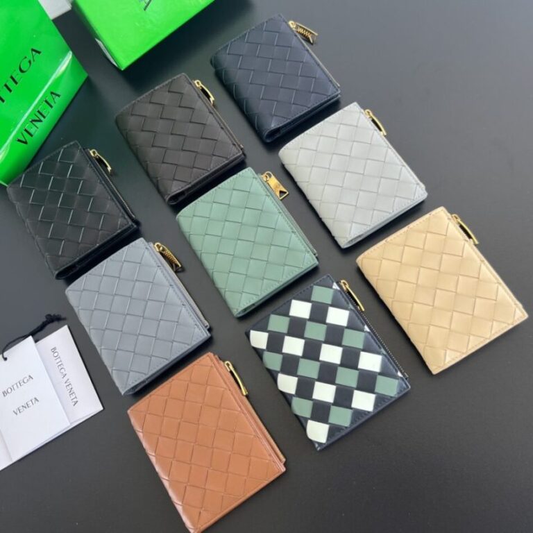 Replica Bottega Veneta  Bifold Zipper Wallet - Best Fake Designer Bags