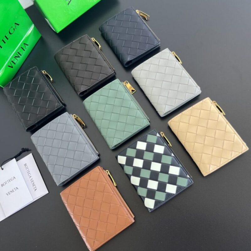 Replica Bottega Veneta  Bifold Zipper Wallet - Best Fake Designer Bags