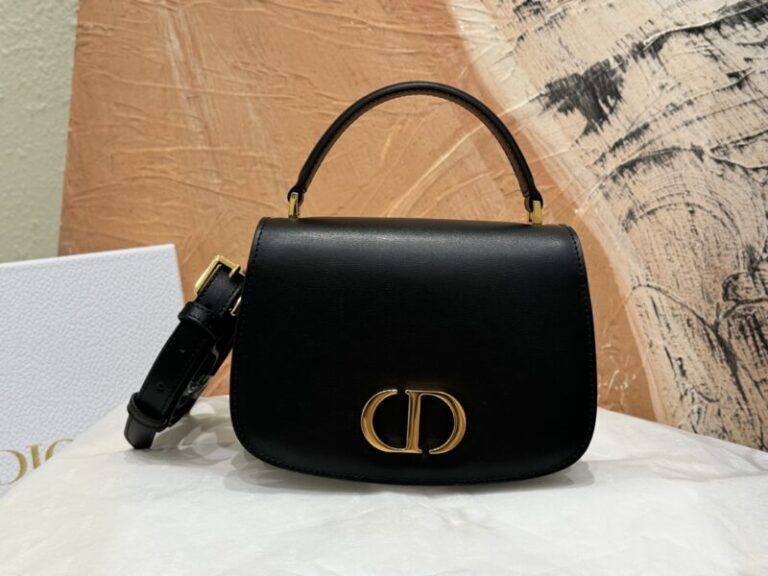 Replica Dior 30  Montaigne Avenue Top Handle Black - Best Fake Designer Bags