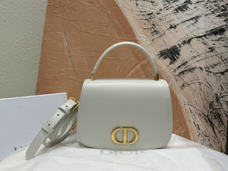 Replica Dior 30  Montaigne Avenue Top Handle White - Best Fake Designer Bags