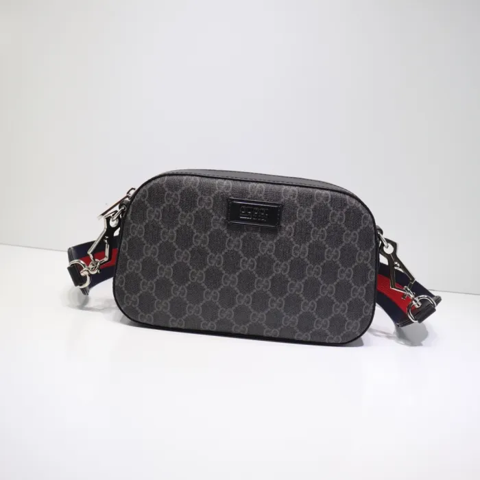 Replica GUCCI BLACK CROSSBODY BAG - Best Fake Designer Bags