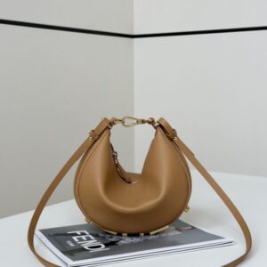 Replica Fendi Fendigraphy Small Brown - Best Fake Designer Bags