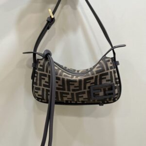 Replica Fendi Simply Brown Cotton - Best Fake Designer Bags