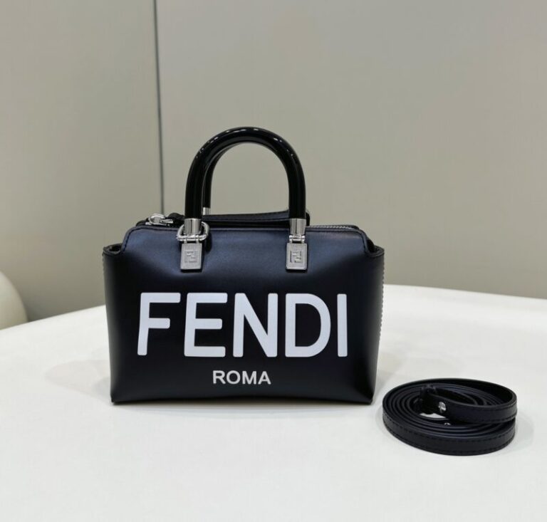 Replica Fendi  Boston  Black - Best Fake Designer Bags
