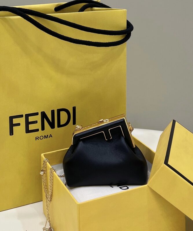 Replica Fendi  First Mini Black - Best Fake Designer Bags