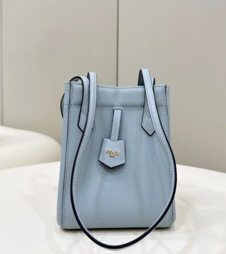Replica Fendi  Origami Small Blue - Best Fake Designer Bags