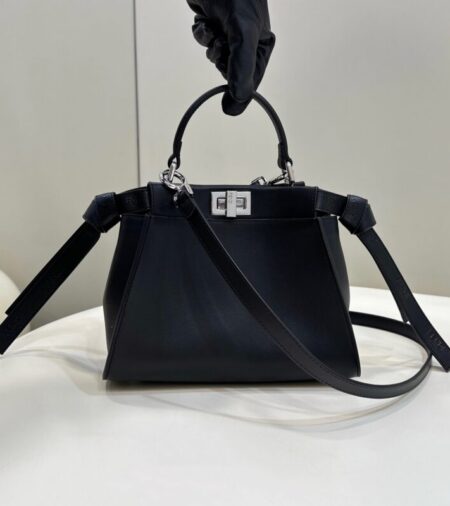 Replica Fendi Peekaboo  Small Black - Best Fake Designer Bags