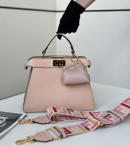 Replica Fendi Peekaboo  Medium Pink - Best Fake Designer Bags