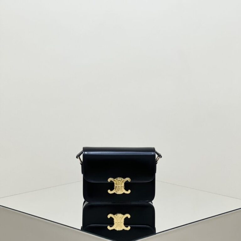 Replica Celine  Triomphe  Mini Black - Best Fake Designer Bags