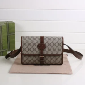 Replica GUCCI GG RETRO MESSENGER BAG - Best Fake Designer Bags